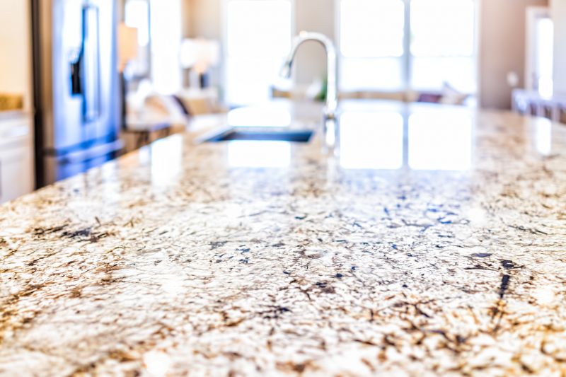 Granite Slab Installation in Marin County, CA